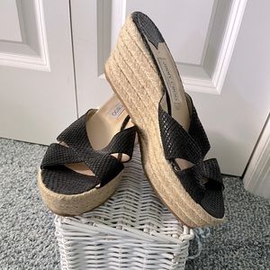 Pre-owned Jimmy Choo Espadrille size 9.5/40  sandals